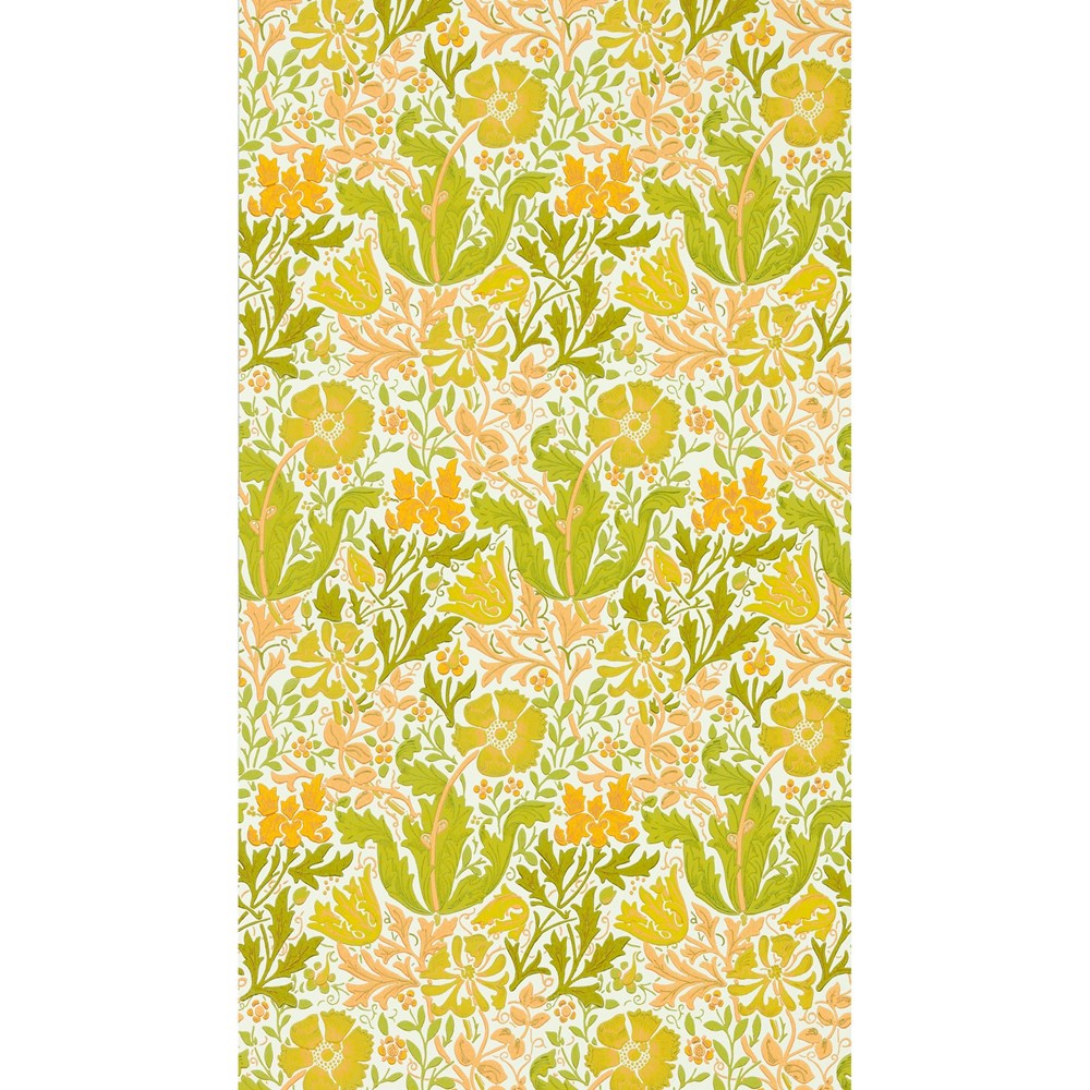 Compton Wallpaper 217099 by Morris & Co in Summer Yellow